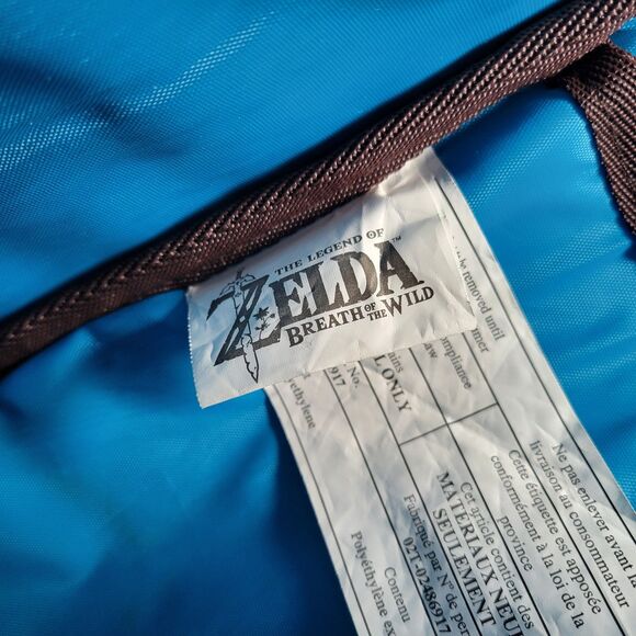 Legend of Zelda Breath of the Wild Sheikah Slate Satchel Messenger Laptop Bag - Picture 6 of 9